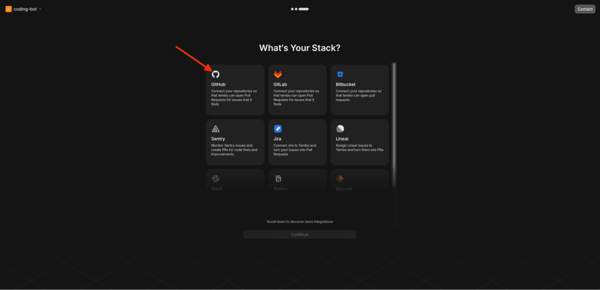 What's your stack screenshot