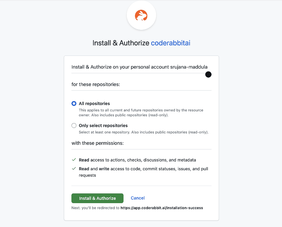 CodeRabbit repository selection - choosing which repositories to enable for AI code review