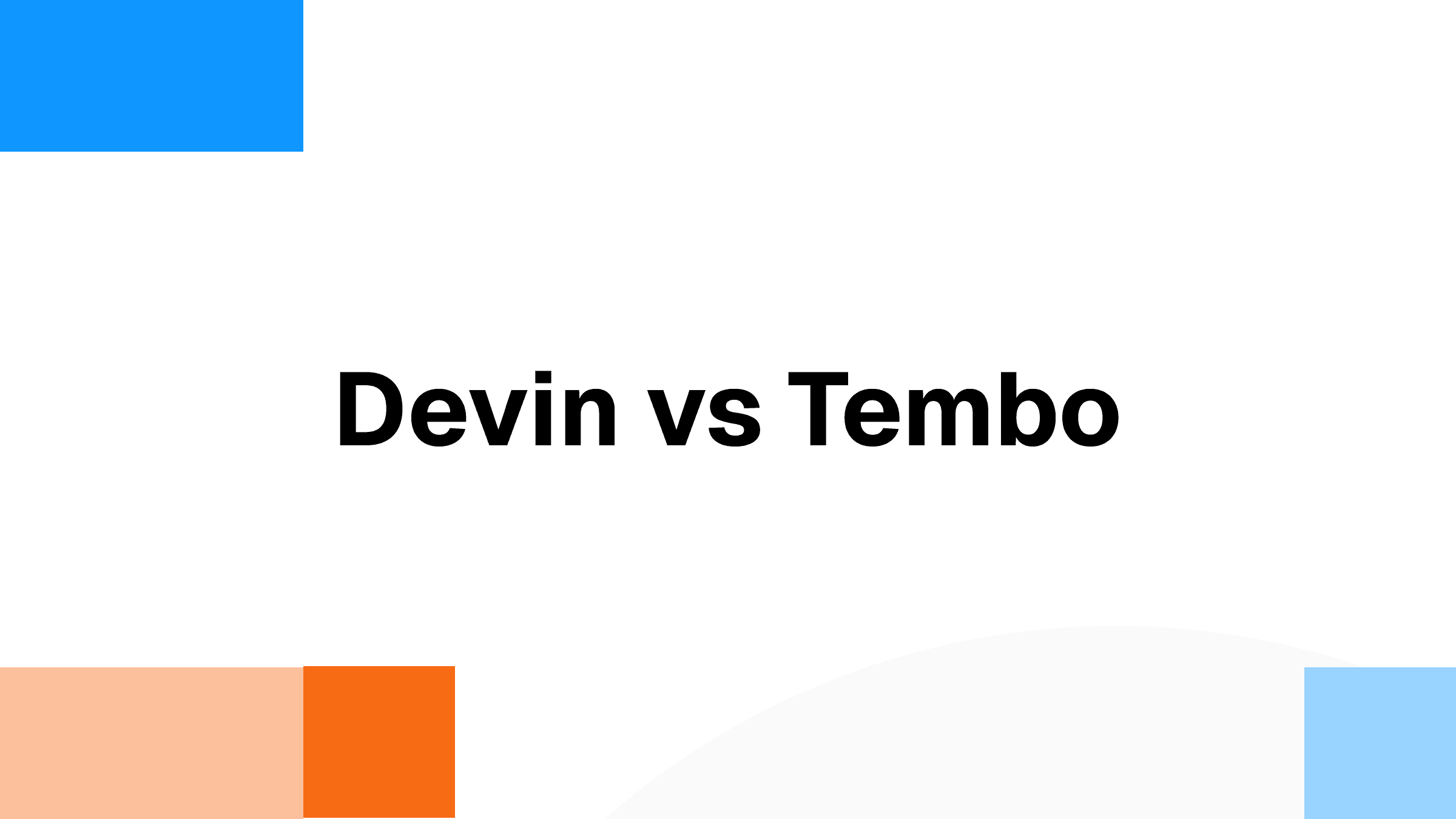 Devin vs Tembo: Comparing the Future of AI Software Engineering