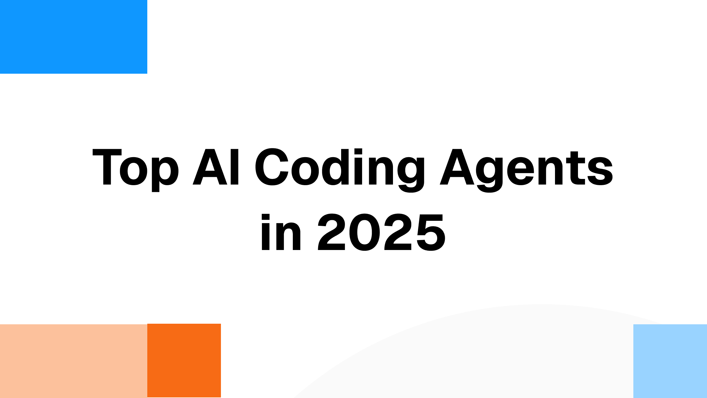 Top AI Coding Agents in 2025: Performance Analysis & Rankings