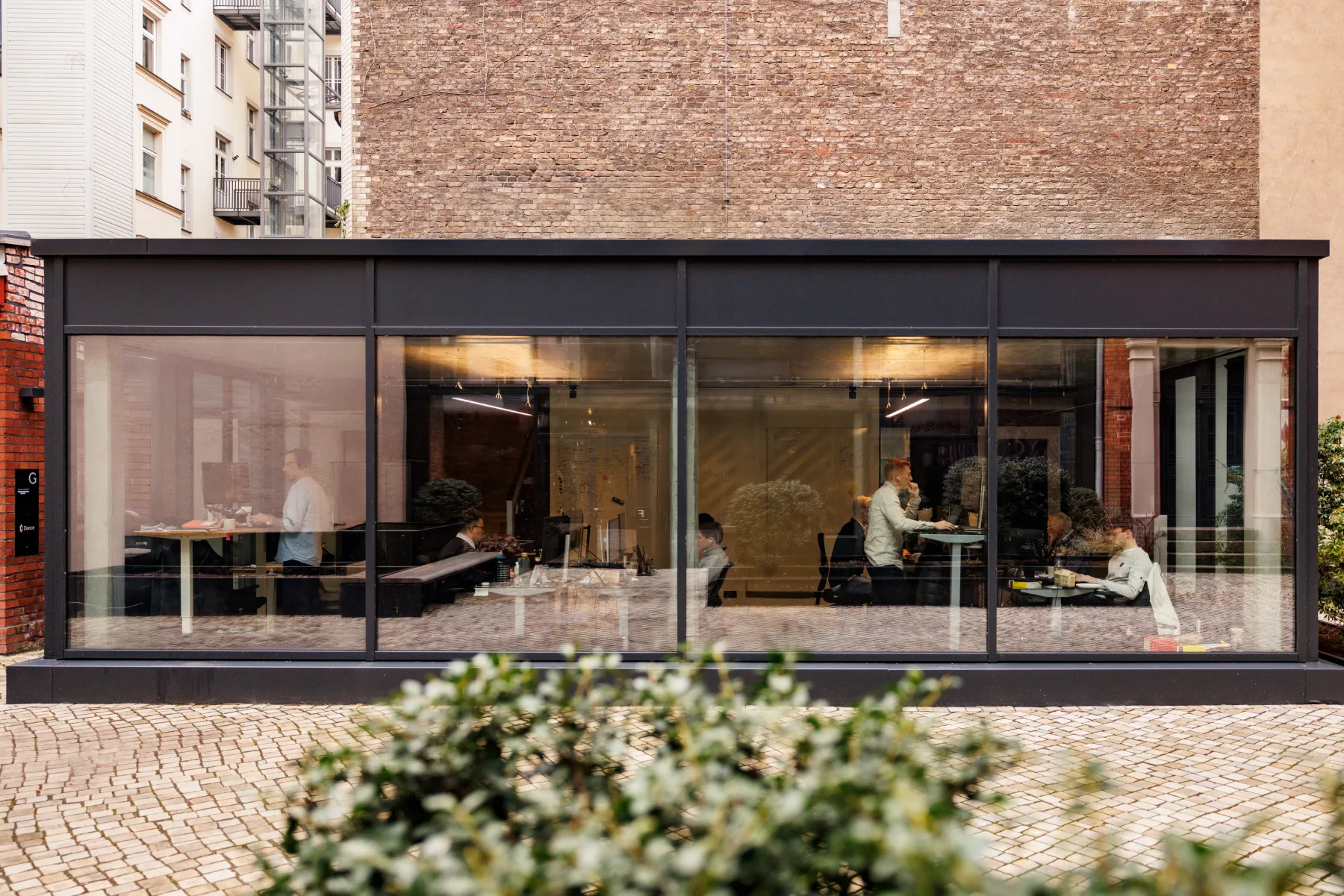 Integral office exterior